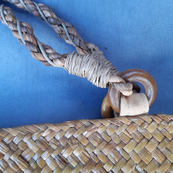 Cappelli Straworld Bag with Wooden Safari Charms - Picture 6 of 14